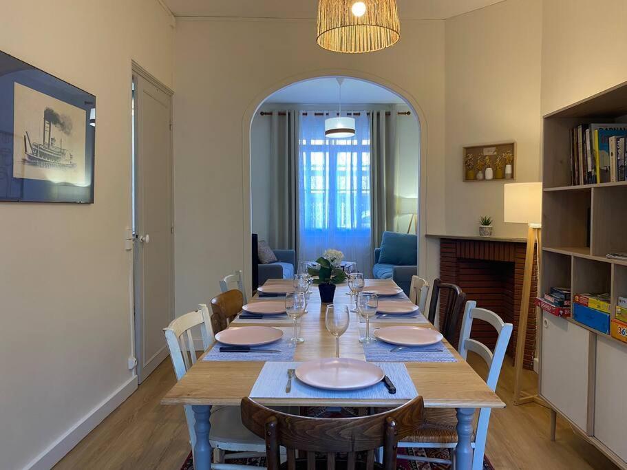 Maison De Charme - 4 Chambres - Courette & Parking Gratuit Amiens Ngoại thất bức ảnh