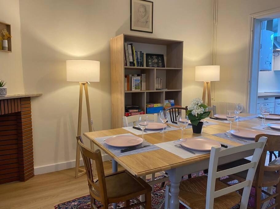 Maison De Charme - 4 Chambres - Courette & Parking Gratuit Amiens Ngoại thất bức ảnh